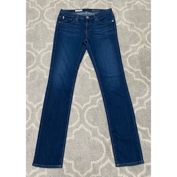 AG Adriano Goldschmied Stevie Straight Jeans Sz 27 - Picture 1 of 9